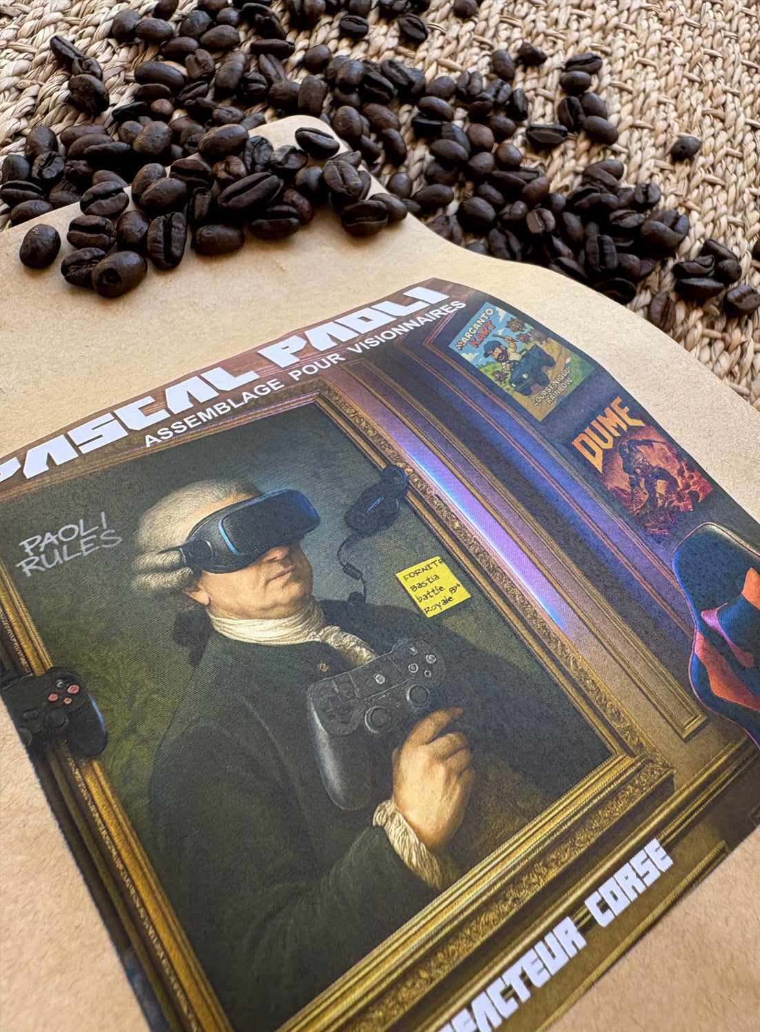 Pascal Paoli café en grains en 250g