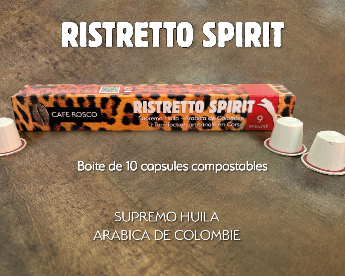 café de spécialité _ torréfaction artisanale en Corse _ capsules de café compostables compatibles Nespresso _ Café en grains - café moulu _ Café de Colombie
