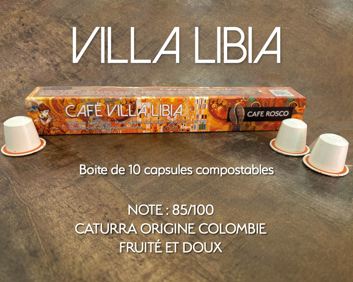 café de spécialité _ torréfaction artisanale en Corse _ capsules de café compostables compatibles Nespresso _
