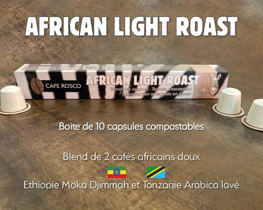 café de spécialité _ torréfaction artisanale en Corse _ capsules de café compostables compatibles Nespresso _ Café en grains - café moulu _ Blend cafés d'Afrique Ethiopie et Tanzanie