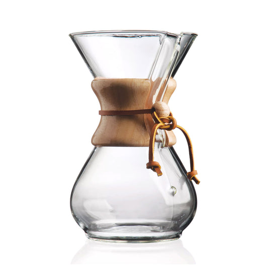 Café Rosco - Torréfacteur artisanal en  Corse - café de spécialité - cafetière chemex 6 tasses - cafetière verre - slow coffee - café méthode douce