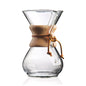 Café Rosco - Torréfacteur artisanal en  Corse - café de spécialité - cafetière chemex 6 tasses - cafetière verre - slow coffee - café méthode douce