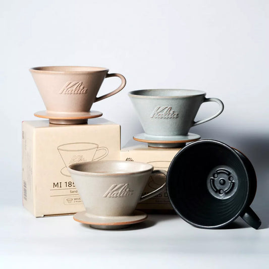 Café Rosco - Torréfacteur artisanal en  Corse - café de spécialité - dripper kalita céramique 4 tasses- fabriqué au Japon - slow coffee - café méthode douce