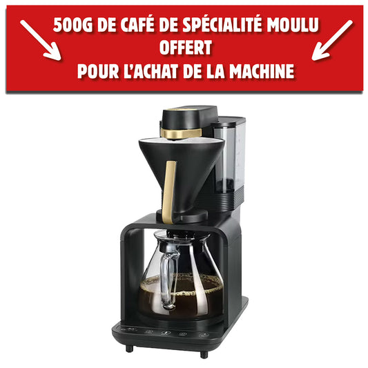 MELITTA Cafetière filtre EPOUR avec douchette rotative à 360