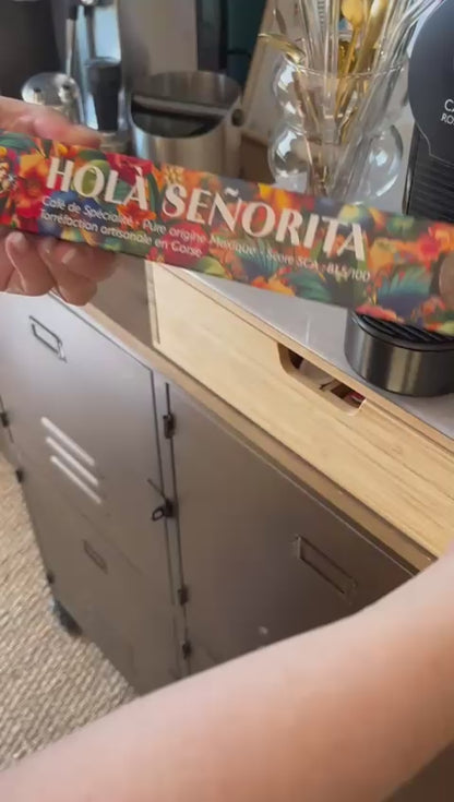 Machine à capsules CAFÉ ROSCO + 50 capsules offertes